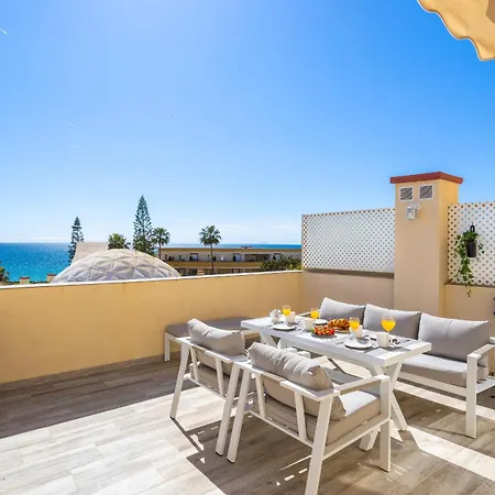 Romana Playa - Beachfront Complex Elviria 公寓