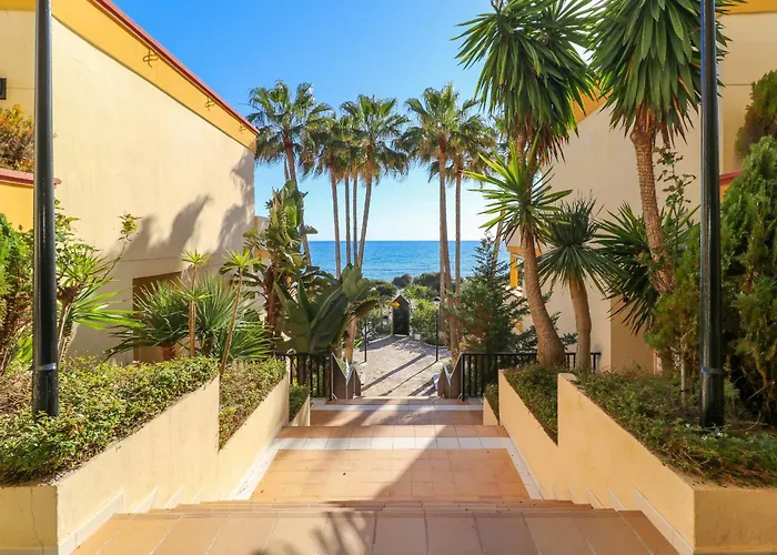 شقة Romana Playa - Beachfront Complex Elviria
